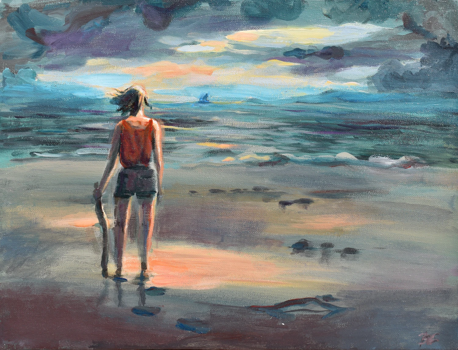 Ocean original artwork