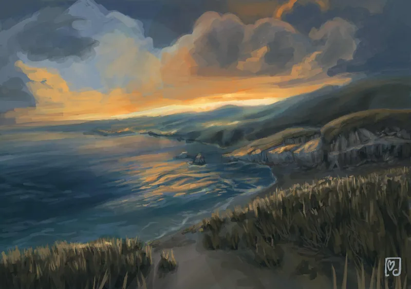 Landscape painting