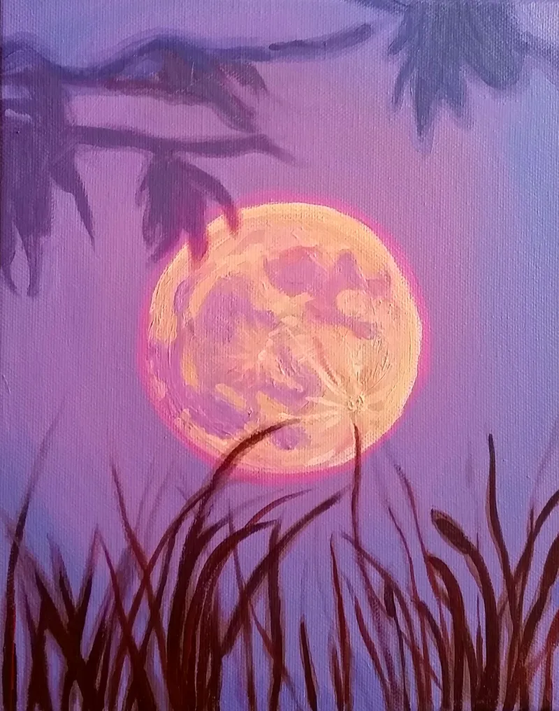 Moon painting