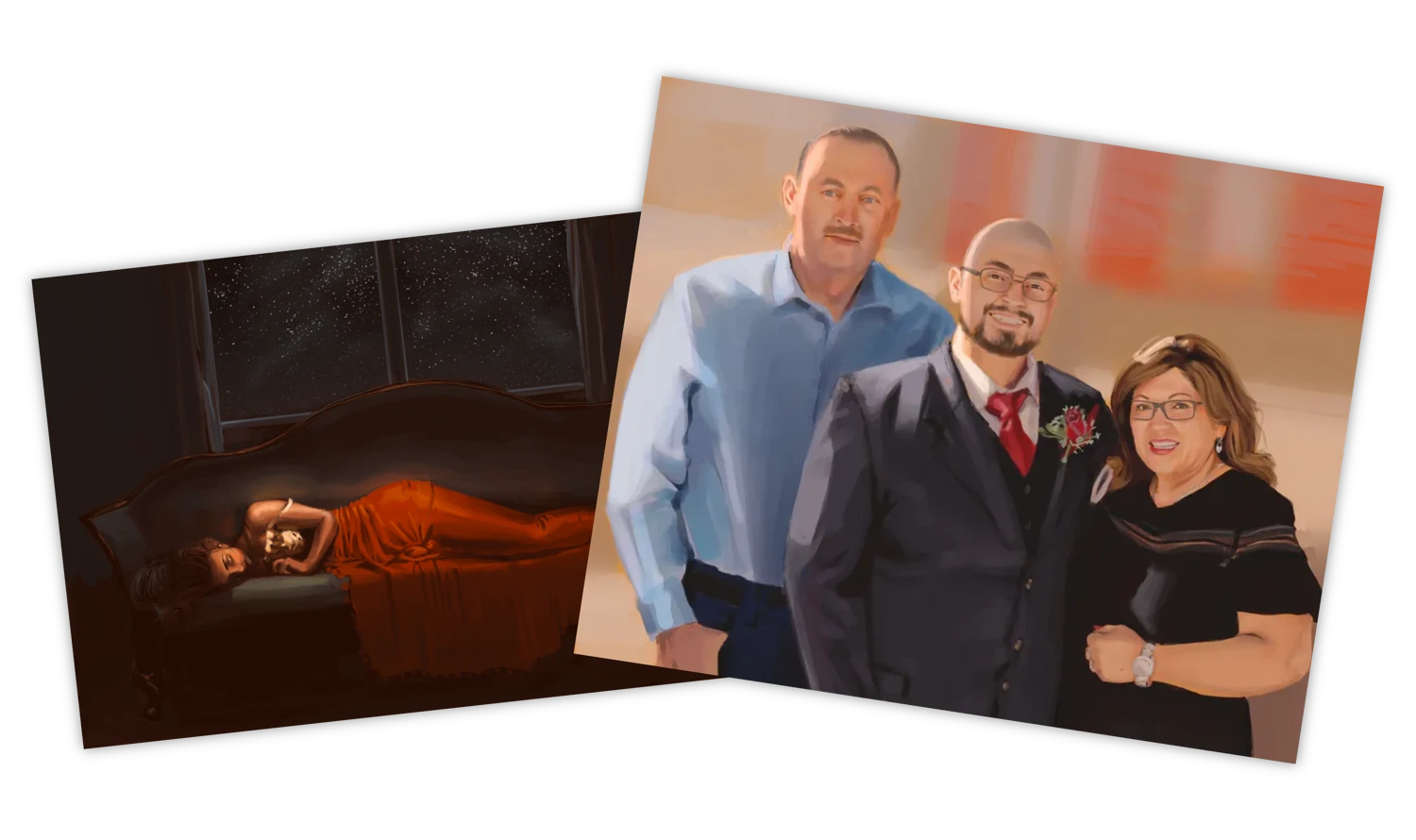 Family portrait example